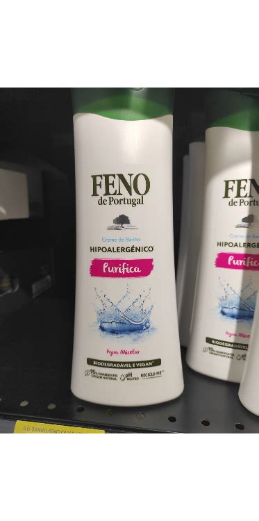 Feno De Portugal Creme De Banho Hipoalerg Nico Purifica Inci Beauty