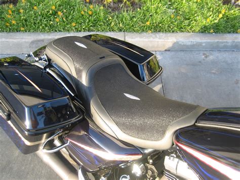 Harley Street Glide Seat Saddlemen Step Up Seat Installed On A 2016