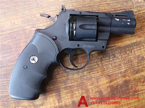 Colt Python 357 Co2 Pellet Bb Revolver Best Replica Of Magnum Revolver