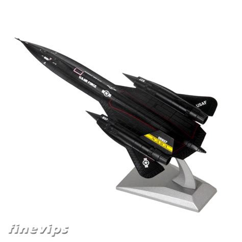 Finevipsmy 1144 Scale Diecast Reconnaissance Plane Model Sr 71a