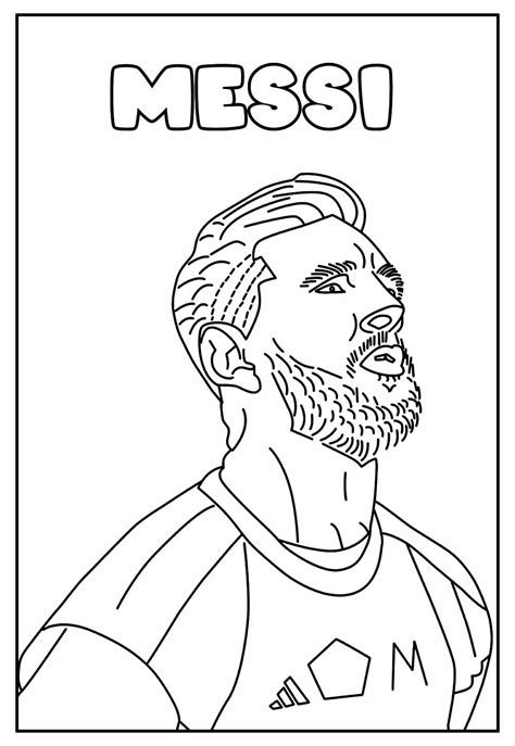 Blog De Geografia Lionel Messi Desenho Para Imprimir E Colorir