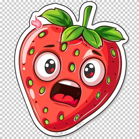 Premium PSD Strawberry Fruit Isolated On Transparent Background