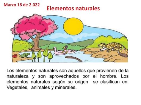 Elementos Naturales Y Artificialespptx