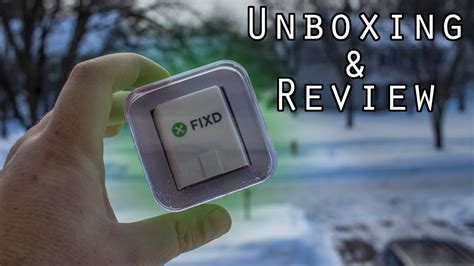 Fixd Obd Bluetooth Sensor Unboxing Review Youtube