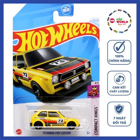 Xe mô hình Hot Wheels basic Honda Civic Custom HTC Shopee Việt Nam