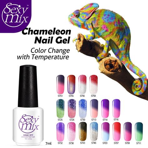 Sexy Mix 7ml Long Lasting Temperature Color Changing Gel Nail Polish