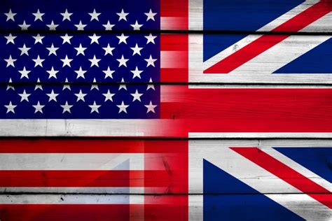 USA and UK Flag — Stock Photo © PromesaStudio #42002325