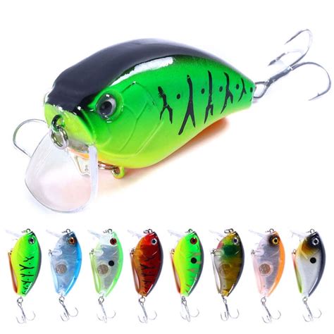 HENGJIA Crankbaits Bass Lures 2 36in Square Bill Crankbait Bass