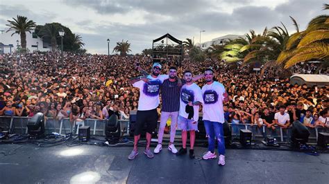 Más de 12 000 personas asisten al concierto de Saiko en Costa Teguise