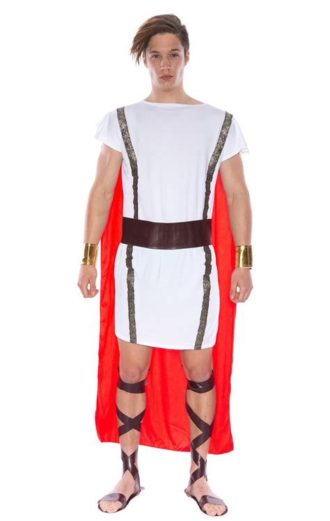 Caesar Adult Roman Greek Julius Toga Costume Fancy Dress Halloween