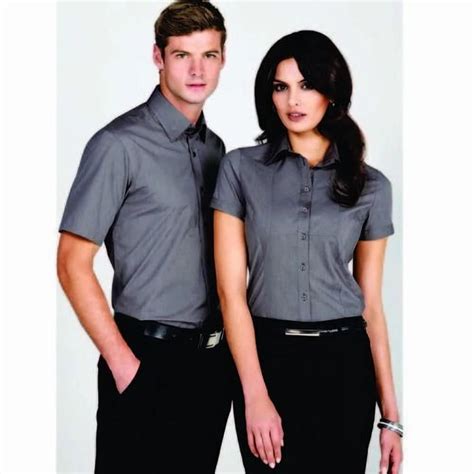 Uniforms Guru Gray And Black Corporate Office Uniform At Rs Piece