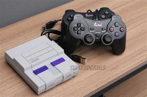 Mini Retro Super 3D Games Modelo Nintendo Snes 4 Controles E Mais