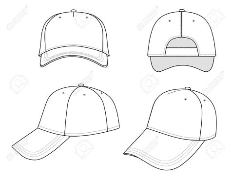 Sport For Baseball Hat Drawing Cap Drawing Hat Drawing Drawing Hats