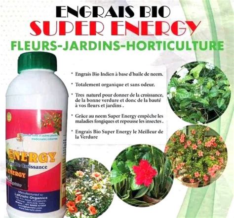 Engrais Foliaire Bio Super Energy Litre Toutes Les Cultures