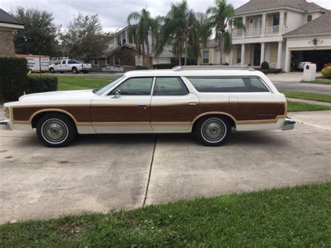 Ford 1978 Country Squire Station Wagon Ltd Wagon 1978 White For Sale