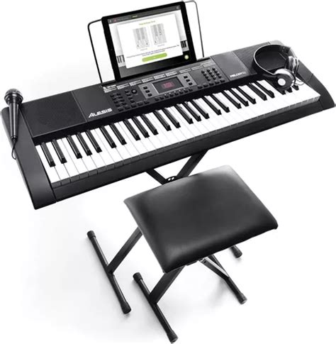 Organeta Teclado Piano Alesis Melody Kit Completo