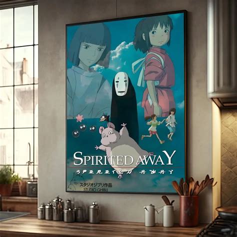 Spirited Away Movie Characters Wall Art | Spirited Away Store