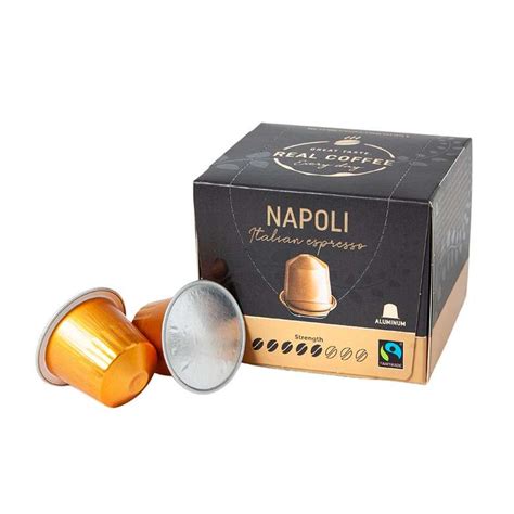 Cápsulas Café Real Coffee Napoli Nespresso Compatible 10 Cápsulas