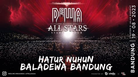 Konser Dewa Feat All Stars Stadium Tour Stadion Si Jalak Harupat