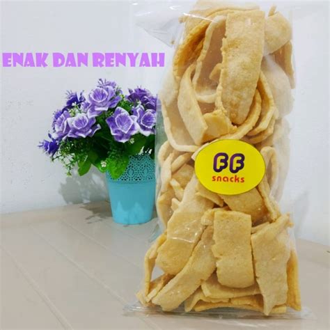 Jual Krupuk Kerupuk Bawang Enak Dan Renyah 180 Gram Shopee Indonesia