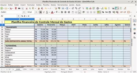 Modelo De Controle De Despesas Excel