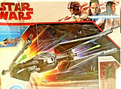 Star Wars Force Awakens Force Link Kylo Rens Tie Silencer Ebay