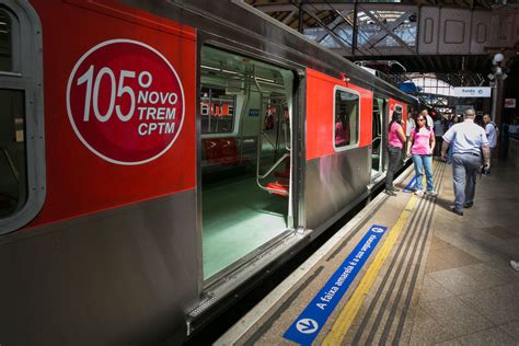 Linha Coral Da Cptm Recebe Novo Trem Psdb Sp