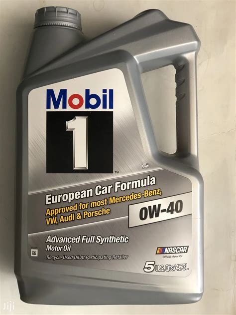 Mobil 1 Advanced Full Synthetic Engine Oil 0w 40 In East Legon Vehicle Parts And Accessories