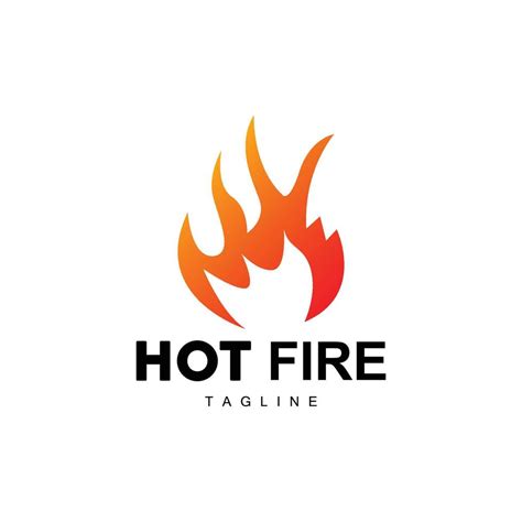 Hot Flame Logo Fire Vector Abstract Fire Icon Design Vector Art At Vecteezy