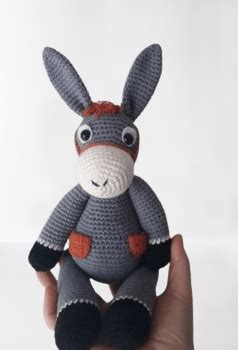 Amigurumi Donkey Crochet Pattern – Free Amigurumi