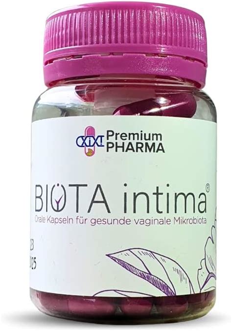 BIOTA Intima Kapseln Vaginale Probiotikum Vaginal Probiotics 180 Mrd