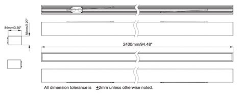 Linkable Linear Suspension Lighting Stl371 Sera Technologies