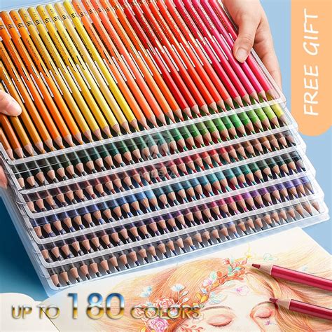 Brutfuner Colours Water Color Pencil Professional Oil