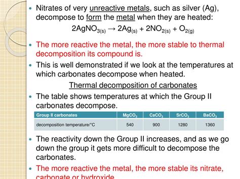 Ppt Thermal Decomposition Powerpoint Presentation Free Download Id