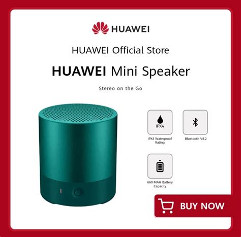 Huawei Mini Bluetooth Speaker Cm Audio Stereo On The Go Ipx