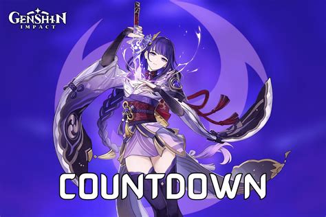 Genshin Impact Raiden Shogun Banner Countdown And Upcoming Events