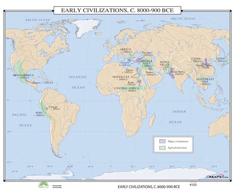 First Civilizations Map