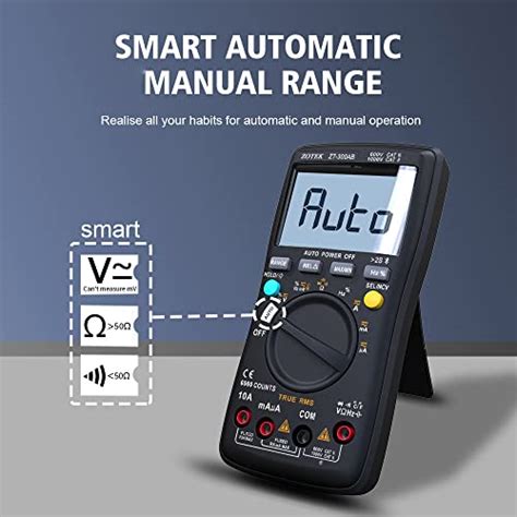 Zotek Zt Ab Bluetooth Digital Multimeter Tester Multi Testers True