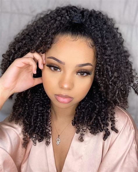 Raky Wane On Instagram “just Sum To Post 💗 Lashes From Baddiieboutique Style “basic”” Curly