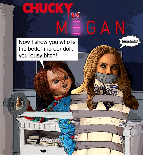 Chucky Vs M3gan By Sharkyrio On Deviantart