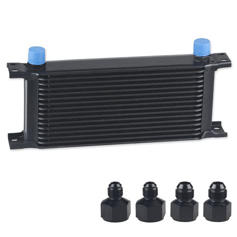 Buy WATERWICH 16 Row AN10 10AN Oil Cooler 6AN 8AN Adapter Universal