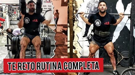 Rutina Completa De Pierna Gluteos Series Y Repetici Nes Incluidas