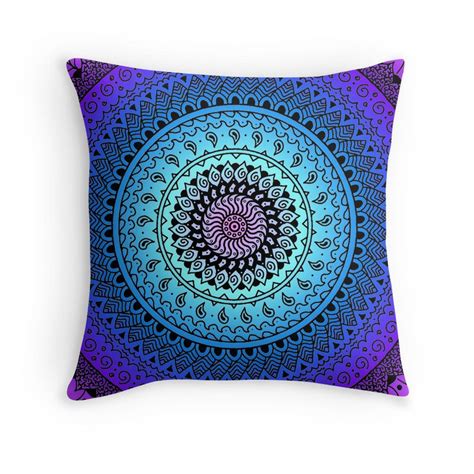 Mandala Shade Throw Pillow By RossoAzul Throw Pillows Mandala Pillows