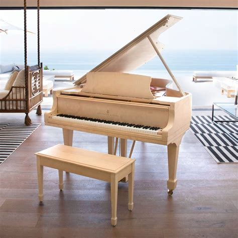 Figured Sycamore Finish Steinway Grand Piano Steinway Grand Piano