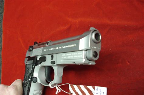 BERETTA 92FS COMPACT INOX 9MM CAL WITH RAIL AN For Sale