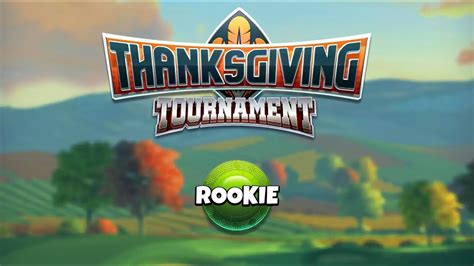 Golf Clash Rookie Division Qualifying Round Thanksgiving