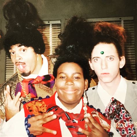 Sinbad Kenan Thompson And Neal Brennan On Set Of All That 1995 R