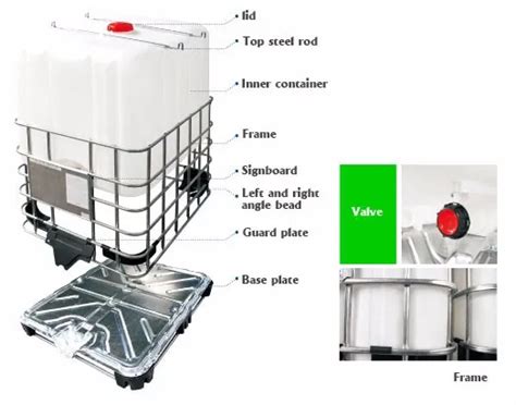 Composite IBC Totes 275 330 Gallon Poly Tanks Metano IBC