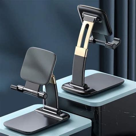 Smart Foldable Mobile Stand for Table and Bed, Height Adjustable Universal Phone Holder at Rs ...