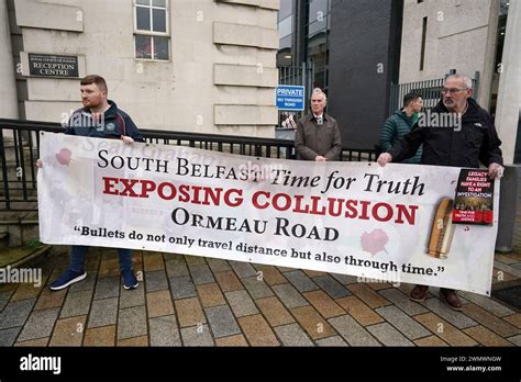 Campaigners Outside Belfast High Court Ahead Of Its Decision In A